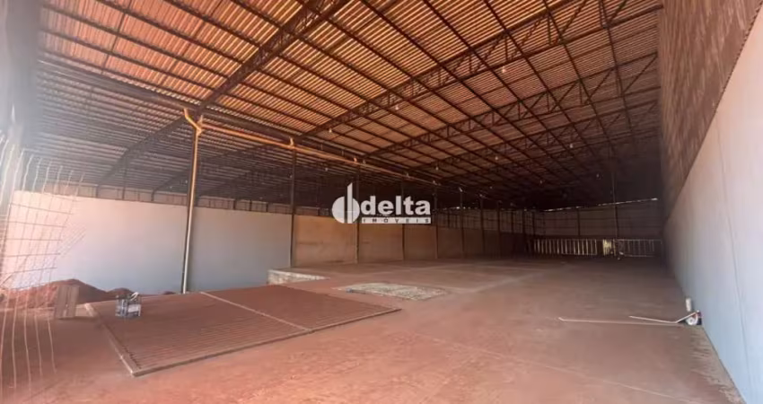 Galpão disponível para locação no bairro distrito industrial em uberlândia-mg