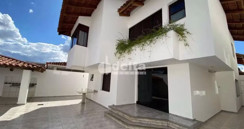 Casa disponível para locação no bairro tabajaras em uberlândia-mg