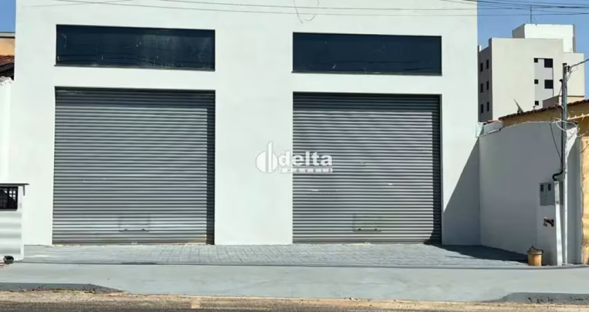 Loja disponível para locação no bairro santa mônica em uberlândia-mg