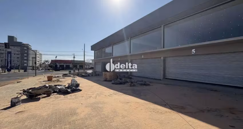 Loja disponível para locação no bairro santa mônica em uberlândia-mg