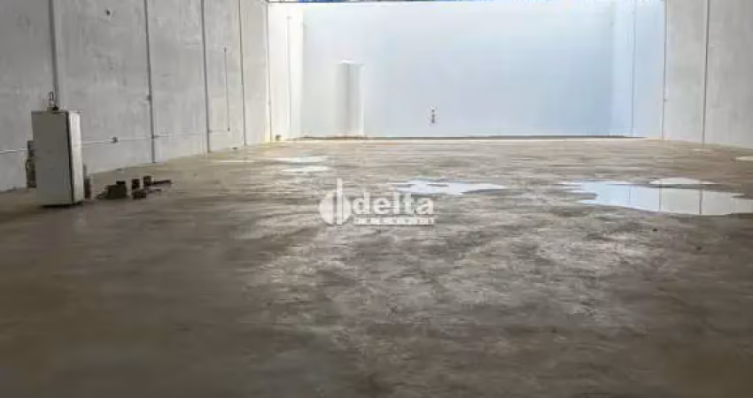 Galpão comercial disponível para locação no bairro novo mundo em uberlândia-mg