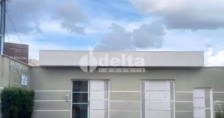 Casa comercial disponível para locação no bairro nossa senhora aparecida em uberlândia-mg