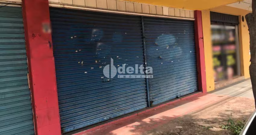 Loja disponível para locação no bairro nossa senhora aparecida em uberlândia-mg.