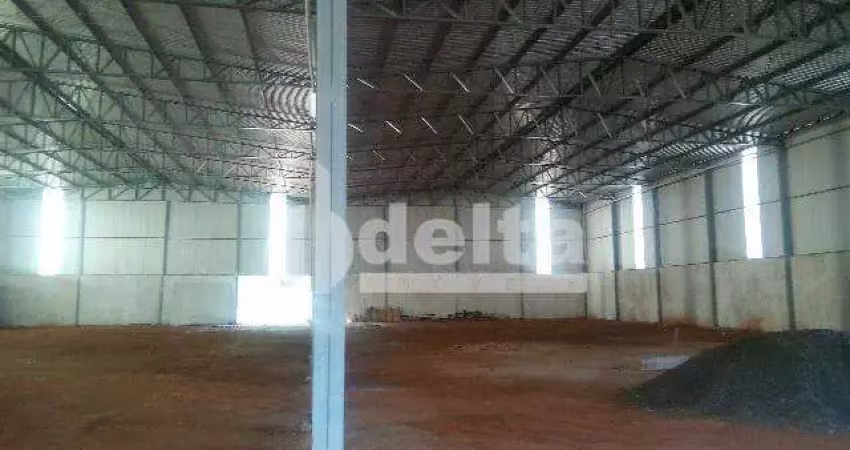 Galpão disponível para locação na zona rural de uberlândia em uberlândia-mg