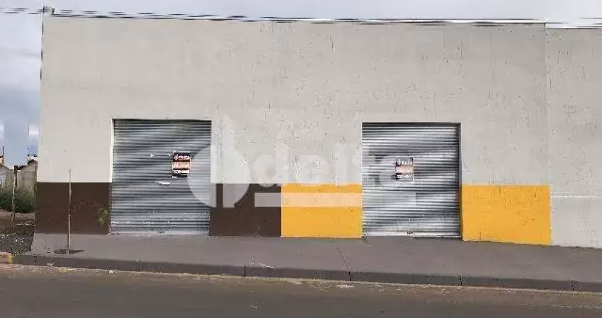Loja disponível para locação no bairro residencial pequis em uberlândia-mg.