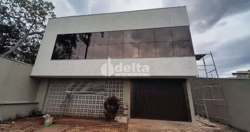 Prédio disponível para aluguel no bairro cidade jardim em uberlândia-mg