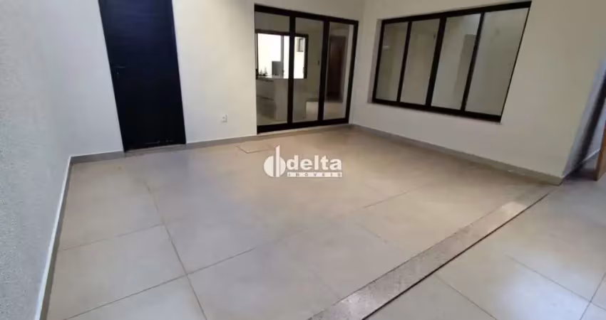 Casa residencial disponível para locação no cidade jardim em uberlândia-mg.