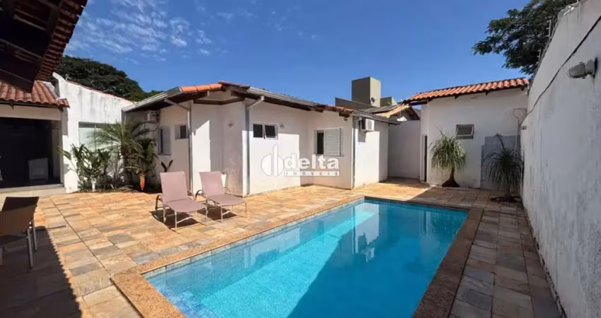 Casa disponível para locação e venda no bairro jardim karaíba em uberlândia-mg