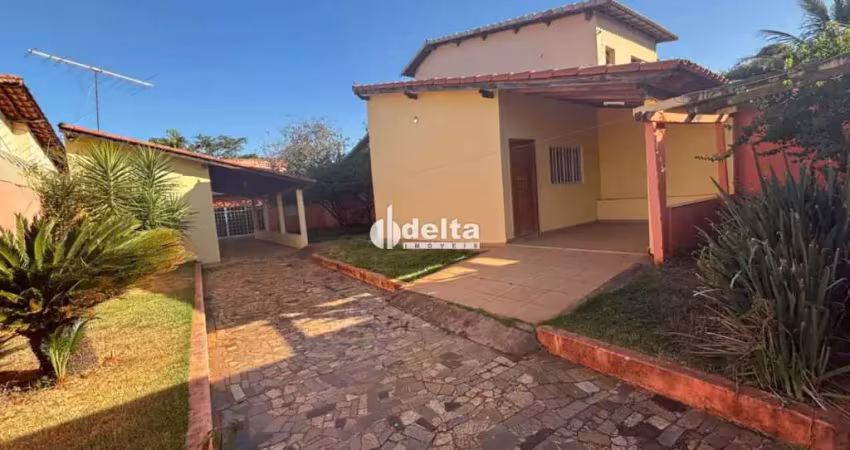 Casa disponível para locação no bairro cidade jardim em uberlândia-mg