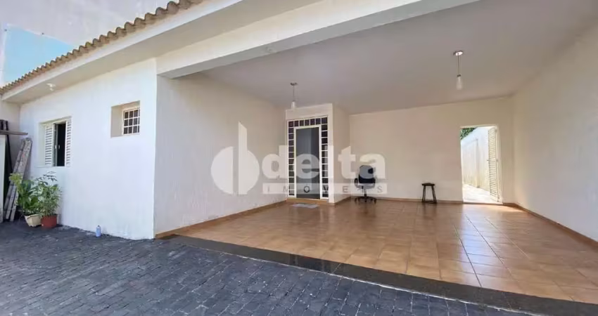 Casa residencial disponível para locação no bairro santa mônica em uberlândia-mg