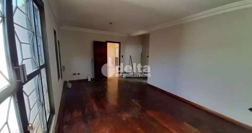 Casa residencial disponível para locação no bairro nossa senhora aparecida em uberlândia-mg