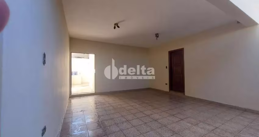 Casa residencial disponível para locação no bairro nossa senhora aparecida em uberlândia-mg