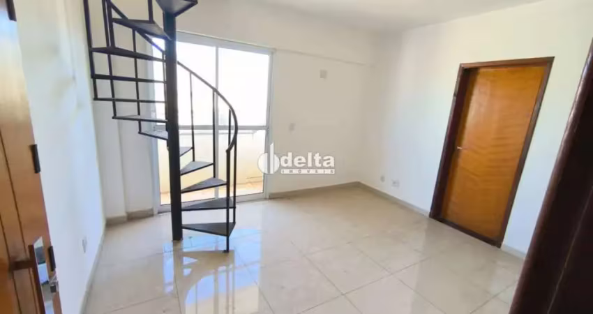 Cobertura disponível para locação no bairro santa mônica em uberlândia-mg