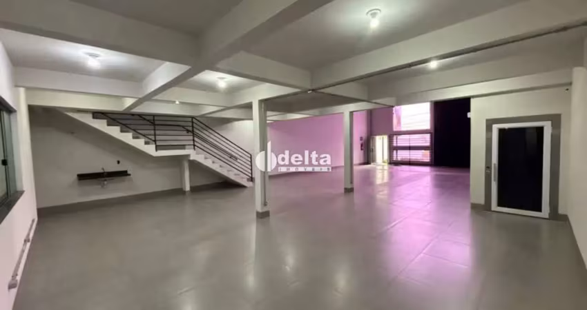 Galpão disponível para locação no bairro alto umuarama em uberlândia-mg