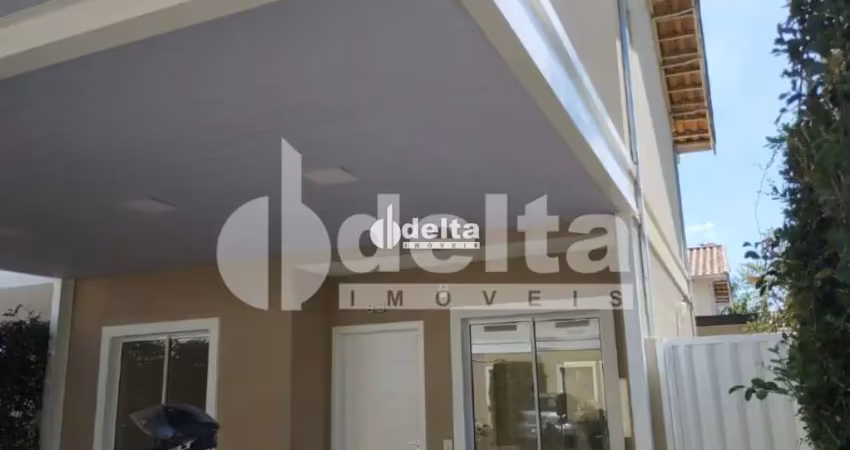 Casa residencial em condomínio disponível para locação no bairro morada da colina em uberlândia-mg.