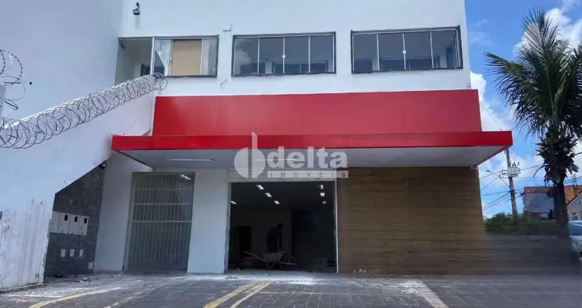Loja disponível para locação no bairro roosevelt em uberlândia-mg.
