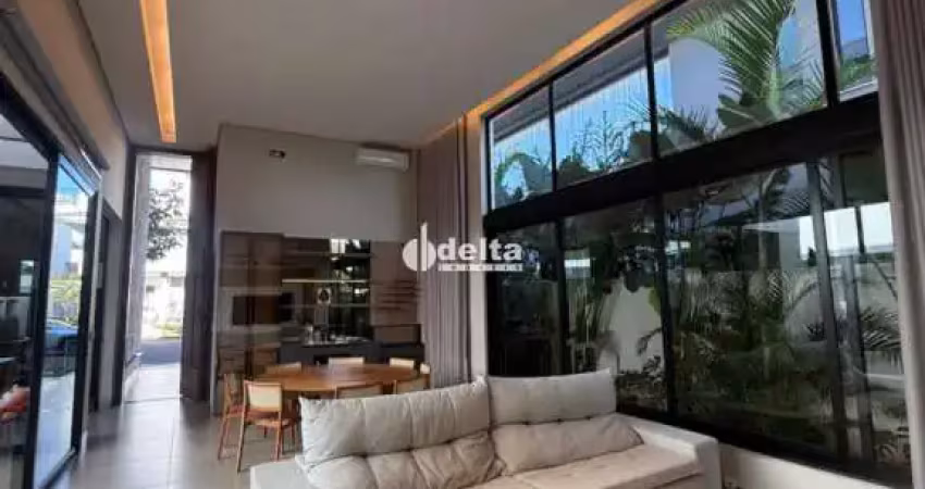 Casa residencial em condomínio disponível para locação no bairro gávea em uberlândia-mg
