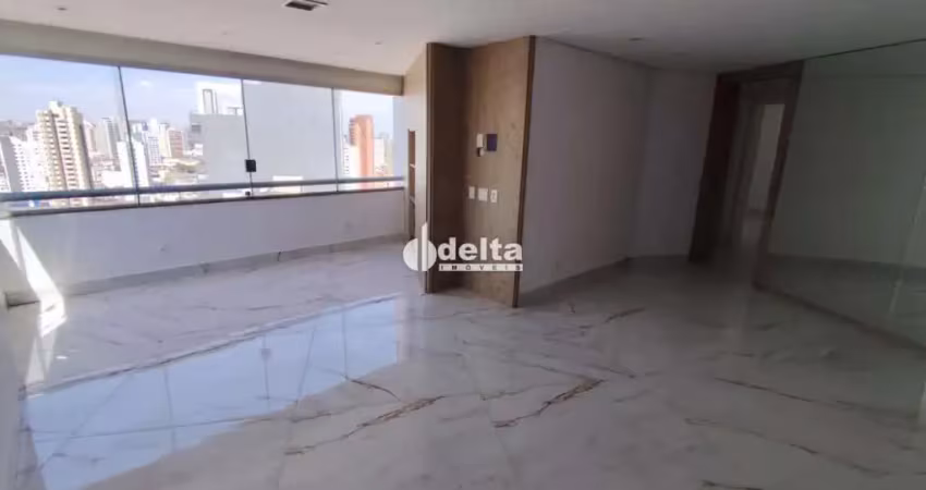 Cobertura disponível para locação no bairro martins em uberlândia-mg