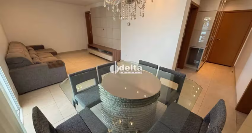Apartamento mobiliado disponível para locação no bairro copacabana em uberlândia-mg.