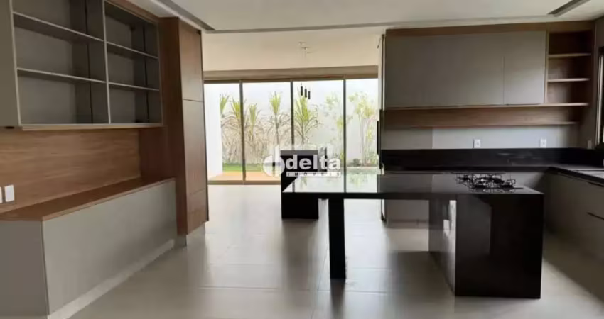 Casa residencial em condomínio disponível para locação no bairro granja marileusa em uberlândia-mg.