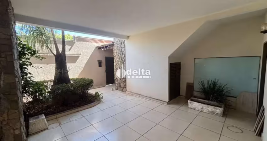 Casa residencial e comercial disponível para locação no bairro nossa senhora aparecida em uberlândia-mg