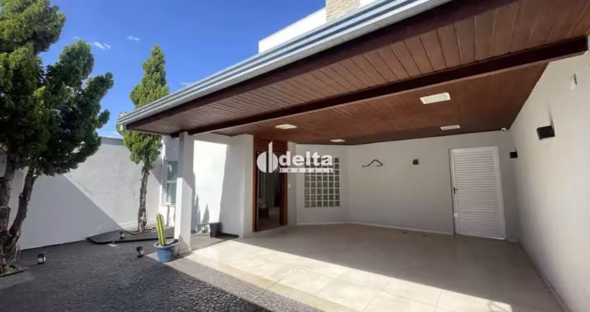 Casa residencial disponível para locação no bairro jardim patrícia em uberlândia-mg.