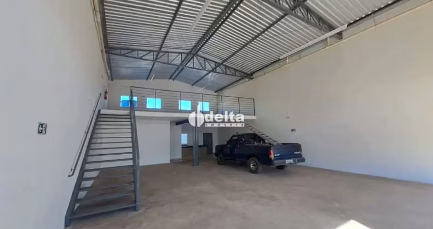 Galpão disponível para locação no bairro jardim holanda em uberlândia-mg