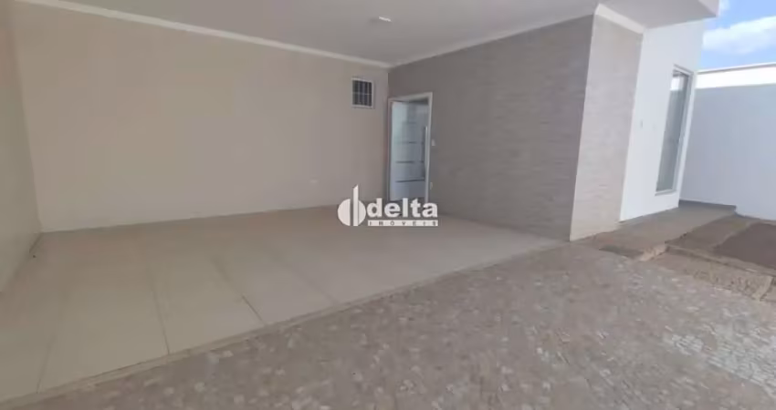 Casa residencial com 03 quartos disponível para locação no bairro jardim inconfidência em uberlândia-mg.