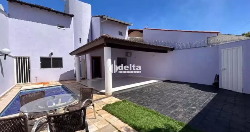 Casa residencial com 3 quartos disponível para locação no bairro jardim patrícia em uberlândia-mg.