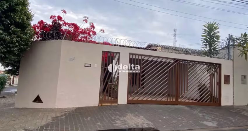 Casa residencial com 4 quartos disponível para locação no bairro cidade jardim em uberlândia-mg.