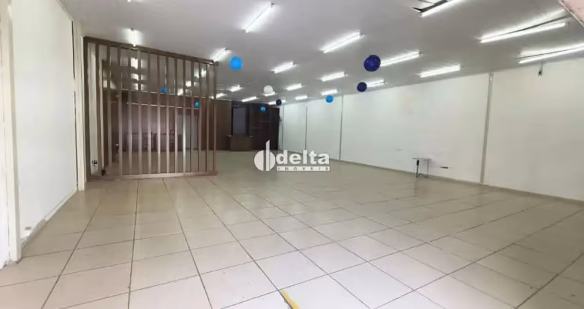 Loja comercial com aproximadamente 200m² disponível para locação no bairro nossa senhora aparecida em uberlândia - mg.
