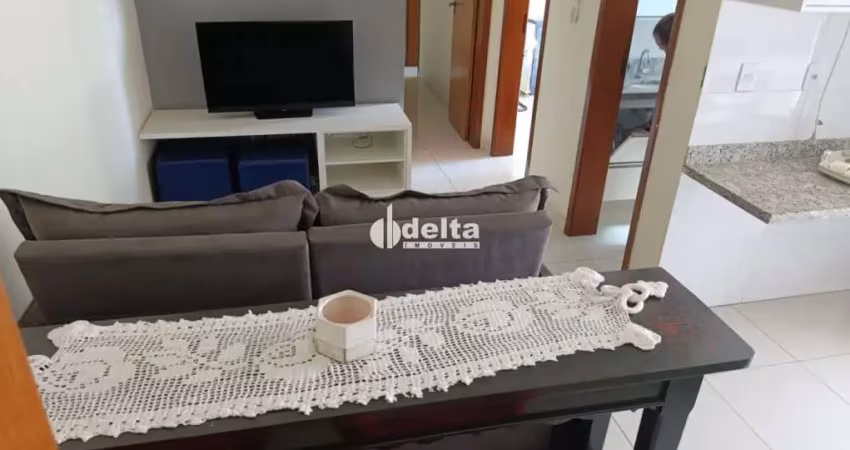 Apartamento mobiliado com 2 quartos sendo 1 suíte disponível no bairro tubalina em uberlândia - mg.