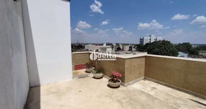 Cobertura disponível para locação no bairro saraiva em uberlândia-mg