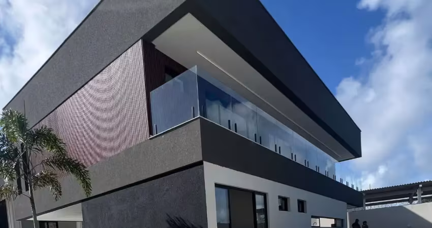 Casa no condomínio villas ponta de campina com 4 suítes com closet, piscina aquecida e lazer