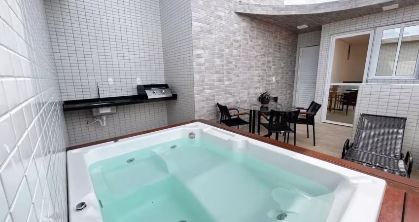 Cobertura 2 quartos sendo 1 suíte nos bancários com hidro, elevador e lazer