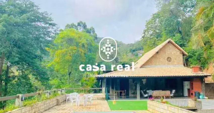 Casa à venda, 5 quartos, 2 suítes, 4 vagas, nogueira - petrópolis/rj