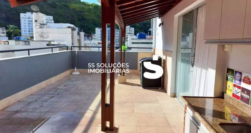 Cobertura de três quartos, suite, duas vagas de garagens, a venda no cascatinha, juiz de fora.