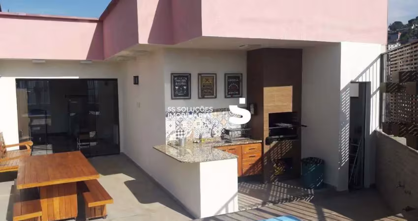 Excelente cobertura com quatro quartos, duas suite, três vagas, a venda no bairro são mateus, juiz de fora.