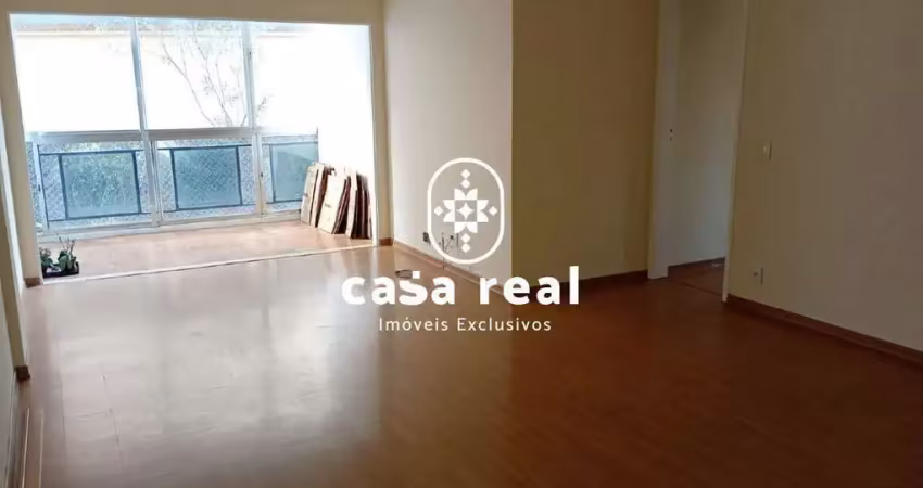 Aluguel de um amplo e confortával apartamento (126m²), 3 quartos, 1 suíte, 2 vagas