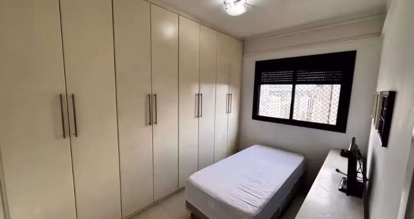 Apartamento mobiliado 3 dormitórios classic com varanda e vista livre