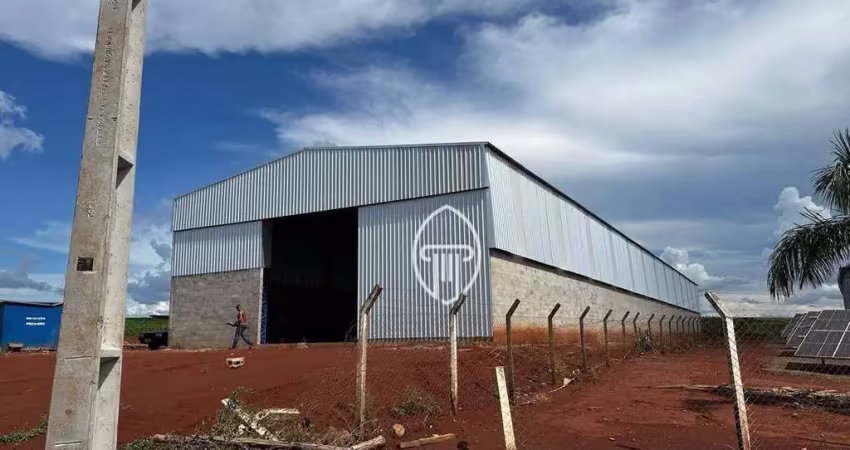Barracão para alugar, 1000 m² por r$ 15.000,00/mês - contorno norte - ibiporã/pr