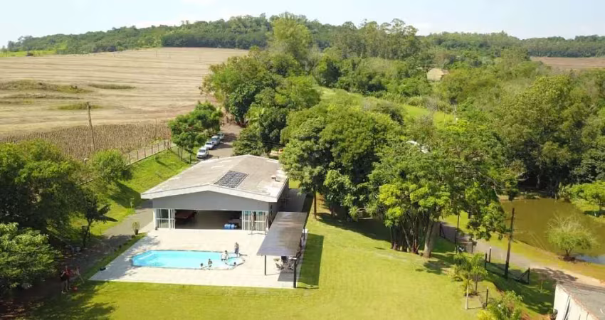 Chácara com 5 dormitórios à venda, 36000 m² por r$ 2.800.000,00 - pat regina - londrina/pr