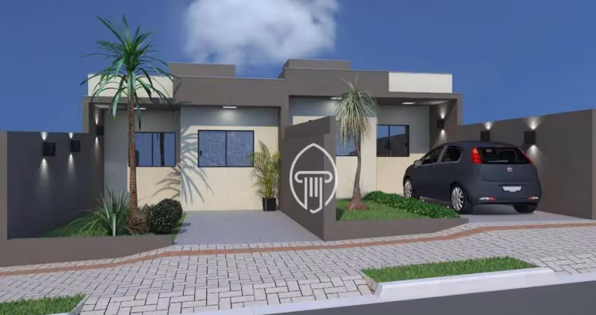 Casa com 2 dormitórios à venda, 60 m² por r$ 245.000 - parque residencial elizabeth - londrina/pr