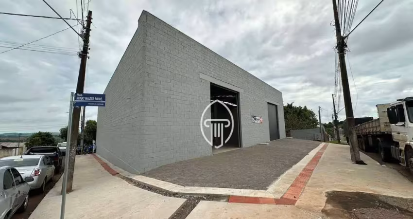 Barracão para alugar, 661 m² por r$ 9.800,00/mês - san rafael - ibiporã/pr