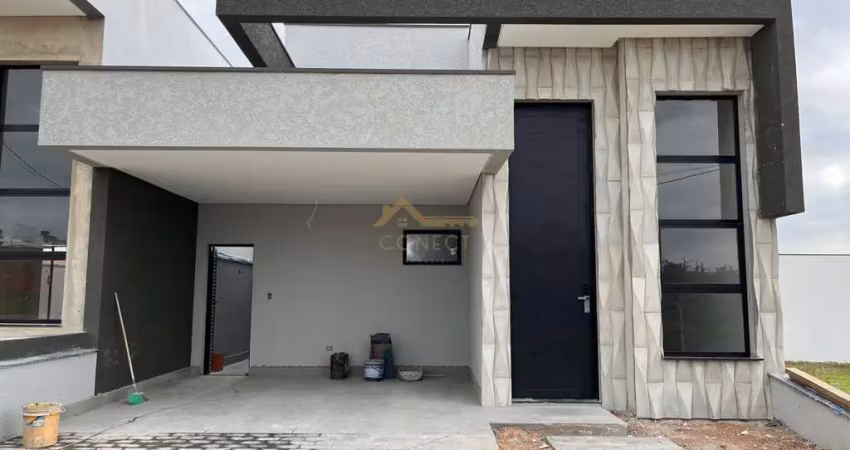 Casa em condomínio no jardim novo horizonte em sorocaba, 138m²,  03 dormitórios, 01 suíte , 04 vagas de garagem.