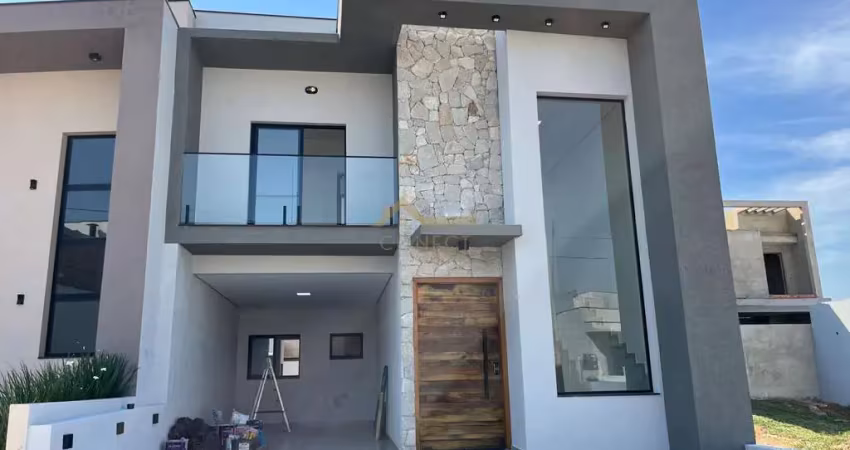 Casa em condomínio no jardim eucaliptos em sorocaba, 130m²,  03 dormitórios, 01 suíte , 02 vagas de garagem.