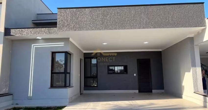 Casa à venda no condomínio villagio wanel – sorocaba/sp 140m² de área construída, 03 dormitórios, sendo 01 suíte e 04 vagas de garagem.