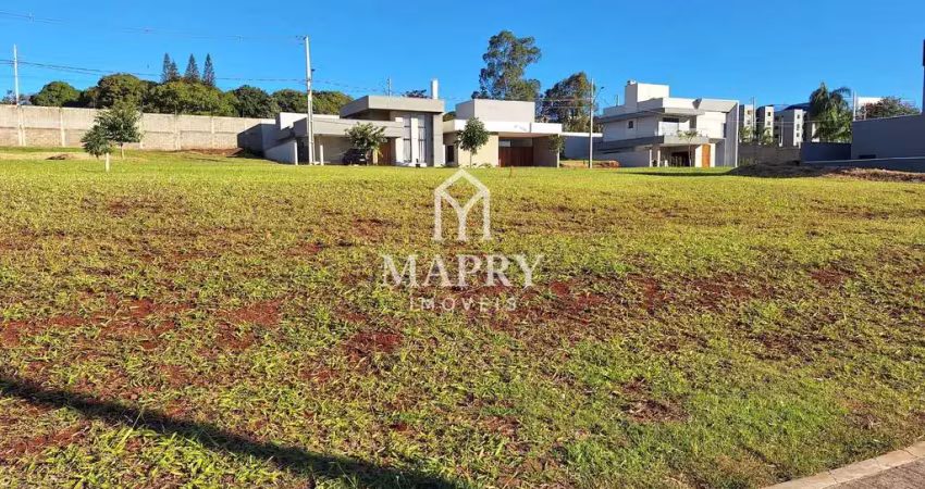 Terreno em condomínio fechado à venda, 250m² por r$350.000,00 - condomínio golden park 2 - londrina/pr