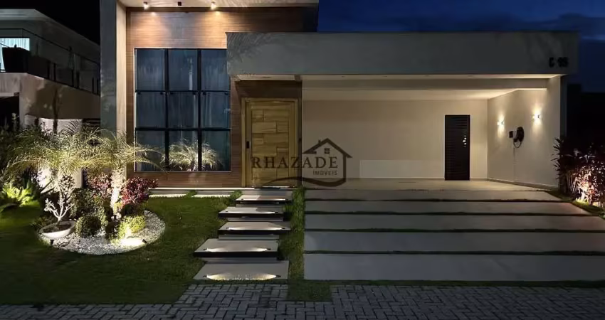 Casa moderna e sustentável, em condomínio alphaville
