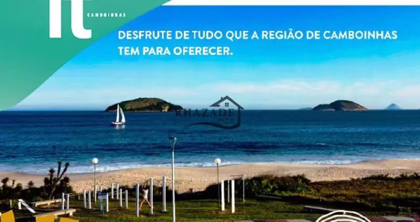 Apartamento garden c/ 4 quartos à venda em camboinhas, niterói/rj